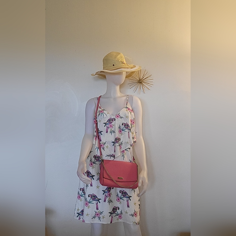 MOLLY BRACKEN TROPICAL PARROT DRESS